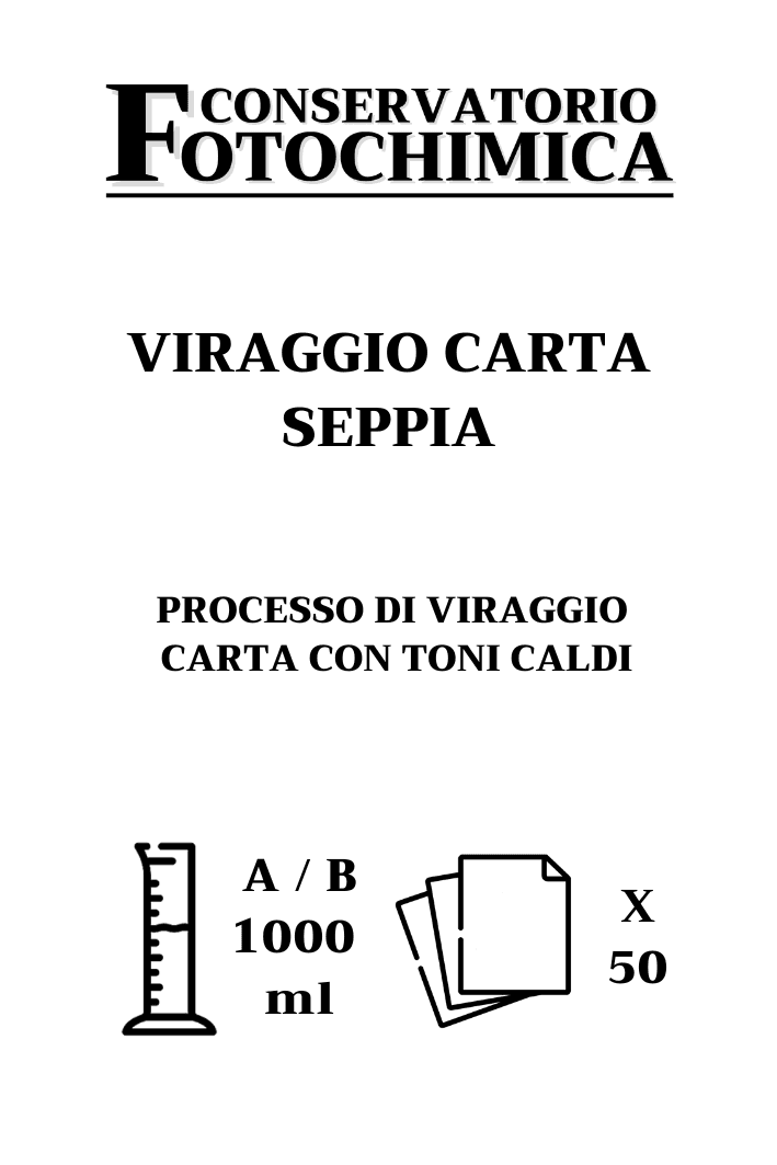 VIRAGGIO SEPPIA (SBIANCA + SVILUPPO)